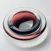 Original bordo murano glass ashtray, Italy, 1980s