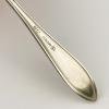Antique set of 6 silver teaspoons Theodor Meyer Bern, Berndorf, 1920s