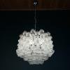 Murano chandelier by Flavio Poli for Seguso, Italy, 1960s