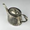 Antique silver plated teapot by Sheffield, England, 1890-1910s