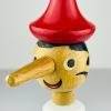 Vintage wooden toy Pinocchio, Italy, 1960s