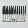 Vintage Silver Cutlery Set for 12 people, Italy, 1960s
