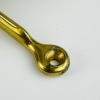 Vintage brass hangers with photo, Italy, 1950s, Set of 2