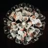 Murano glass chandelier by Mazzega, Italy, 1960s