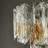 Murano glass chandelier by Mazzega, Italy, 1960s