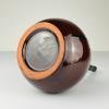 Vintage brown ceramic vase by Piqueres, Spain, 1970s