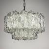 Vintage Murano chandelier by Barovier & Toso, Italy, 1950s