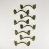 Antique bronze furniture handles, Set of 8, Italy, 1930s