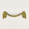 Antique bronze furniture handles, Set of 8, Italy, 1930s