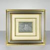 Vintage Silver relief picture collection Alliani, Italy, 1970s