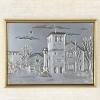 Vintage Silver relief picture collection Alliani, Italy, 1970s