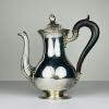 Antique silver plated coffee pot by Christofle, France, 19th century