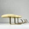 Vintage brass and bakelite hanger Art Deco, Italy, 1950s