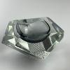 Original murano glass Sommerso ashtray, Italy, 1970s