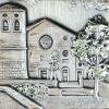 Original Silver and Gold relief picture collection AG3, Italy, 2000s, Vintage home decor