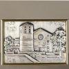 Original Silver and Gold relief picture collection AG3, Italy, 2000s, Vintage home decor