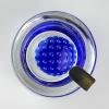 Original blue murano glass ashtray, Italy, 1970s
