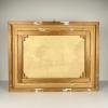 Original Large Landscape Oil Painting by G. Taverna (1814-1878), Signed, Swiss, the 19century, Vintage Art