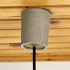 Vintage blue Murano pendant lamp by Stilnovo, Italy 1950s