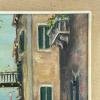 Venice Canal Original Vintage Oil Painting, Italy, 1960s, Signed, Framed