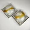 Vintage Murano wall lamps, Italy 1980s, Set of 2