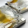 Vintage Murano wall lamps, Italy 1980s, Set of 2