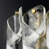 Vintage Murano wall lamp “Torciglioni” by AVMazzega, Italy 1970s