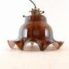 Vintage Pendant Lamp Petticoat by Peill & Putzler, Germany, 1970s