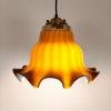 Vintage Pendant Lamp Petticoat by Peill & Putzler, Germany, 1970s