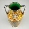 Antique ceramic vase by Serafino Volpi for Deruta, Italy, 1940-50s