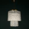Classic Murano chandelier Tronchi by Venini, Italy 1960s