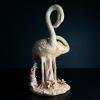 Original ceramic sculpture of Flamingo from Bassano, Italy 1980s