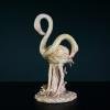 Original ceramic sculpture of Flamingo from Bassano, Italy 1980s