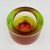 Small murano sommerso vase, Italy 1970s