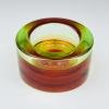 Small murano sommerso vase, Italy 1970s