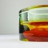Small murano sommerso vase, Italy 1970s