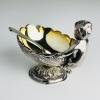Original Silver-Plated Caviar Server with Spoon by Royal Family Sheffield, Italy 1990s