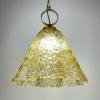 Vintage Murano pendant lamp by AV Mazzega, Italy 1970s