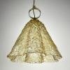 Vintage Murano pendant lamp by AV Mazzega, Italy 1970s