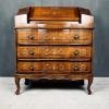 Vintage dresser commode secretaire bureau Italy 1960s furniture antique style chest of drawers