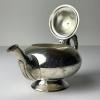 Vintage silver plated teapot, Italy 1950s