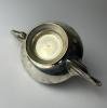Vintage silver plated teapot, Italy 1950s