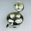 Vintage silver plated teapot, Italy 1950s