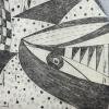 Graphics, etching, signature "Popy", Italy 1972