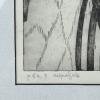 Graphics, etching, signature "Popy", Italy 1972