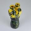 Vintage glazed pottery vase, Yugoslavia 1970s