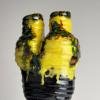Vintage glazed pottery vase, Yugoslavia 1970s