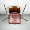 1 of 2 Mid-century Chair DSC 106 by Giancarlo Piretti for Castelli Italy 1960s