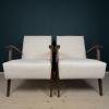 Mid-century armchair, Yugoslavia 1970s, Set of 2