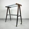 Mid-century TV stand or trolley serving bar Italy 1960s